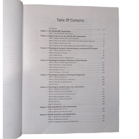 Kaplan NCLEX-RN Content Review Guide Fifth Edition - Picture 4 of 10